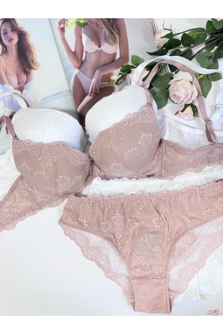 Мереживний комплект чашки з пуш-ап Balaloum 9462